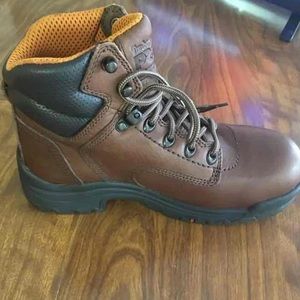 Timberland women’s steel toe work boots